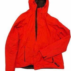 Burton Woman Red Hooded Jacket